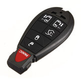 Trasmettitore remoto senza chiave per telecomando a 6 pulsanti per Dodge Chrysler